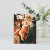 Madonna en kind met Sint-John de Baptist Briefkaart (Staand voorkant)