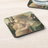 Madonna en Kind met Sint-John de Baptist, detai Bier Onderzetter (Linkerzijde)