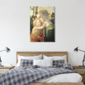Madonna en Kind met Sint-John de Baptist, detai Canvas Afdruk (Insitu (Slaapkamer))