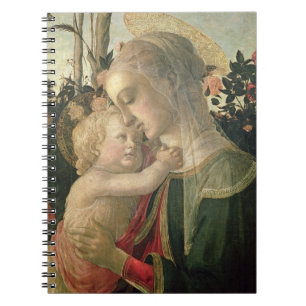 Madonna en Kind met Sint-John de Baptist, detai Notitieboek