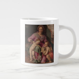 Madonna en kind met Sint John de Baptist Grote Koffiekop