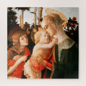 Madonna en kind met Sint-John de Baptist Legpuzzel (Verticaal)