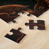 Madonna en kind met Sint-John de Baptist Legpuzzel (Zijkant)
