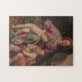 Madonna en kind met Sint John de Baptist Legpuzzel (Horizontaal)
