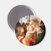 Madonna en kind met Sint-John de Baptist Magneet (Voorkant / Achterkant)