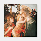 Madonna en kind met Sint-John de Baptist Magneet (Voorkant)