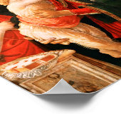 Madonna en kind met Sint-John de Baptist Poster (Hoek)