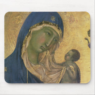 Madonna en kind met SS. Dominic en Aurea Muismat