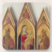 Madonna en kind met SS. Nicholas en Proculus, Drankjes Onderzetter (Voorkant)