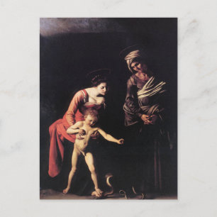 'Madonna en kind met St. Anne' Briefkaart