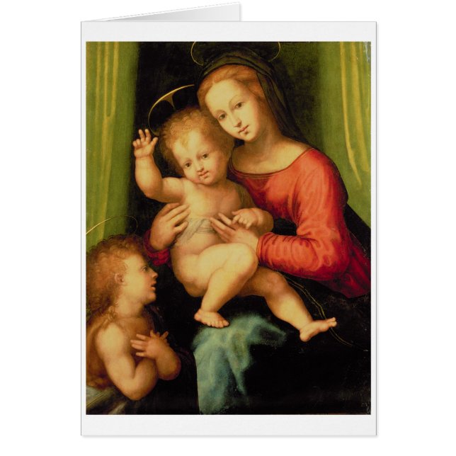 Madonna en kind met St. John (Voorkant)