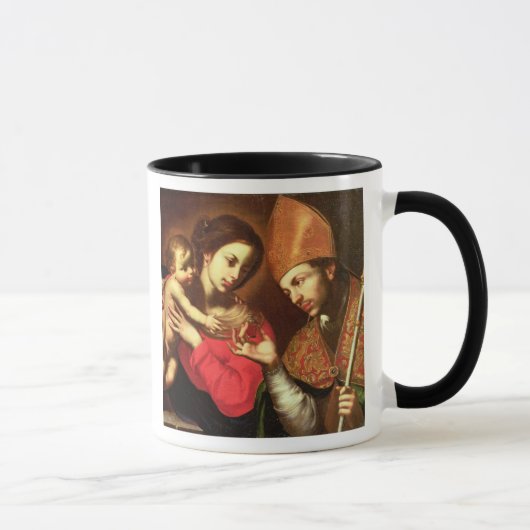 Madonna en kind met St. Zenobius Mok (Rechts)