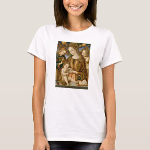 Madonna en kind met twee Angels T-shirt