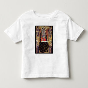 Madonna en kind met zes engelen (panel) kinder shirts