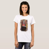 Madonna en kind met zes engelen (panel) t-shirt (Voorkant volledig)