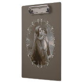 Madonna en kind met zilveren Lijst Klembord (Links)