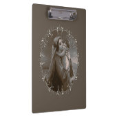 Madonna en kind met zilveren Lijst Klembord (Rechts)