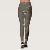  Madonna en kind met zilveren Lijst Leggings (Achterkant)