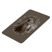  Madonna en kind met zilveren Lijst Magneet (Linkerzijde)