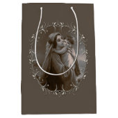  Madonna en kind met zilveren Lijst Medium Cadeauzakje (Voorkant)