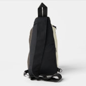 Madonna en kind met zilveren Lijst Sling Bag (Achterkant)