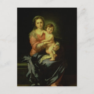 Madonna en kind na 1638 briefkaart