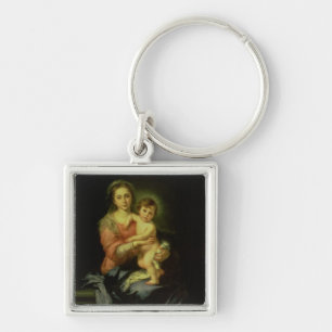 Madonna en kind na 1638 sleutelhanger