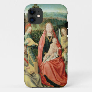 Madonna en kind omringd door Angels iPhone 11 Hoesje