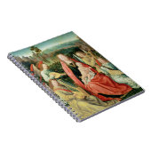 Madonna en kind omringd door Angels Notitieboek (Rechterzijde)