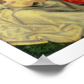 Madonna en kind omringd door Angels Poster (Hoek)