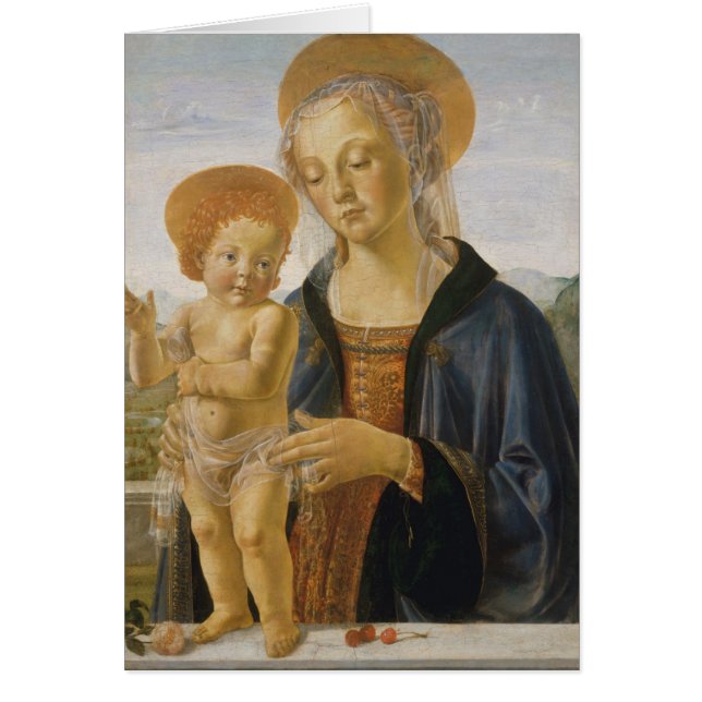 Madonna en kind, ongeveer 1470 (Voorkant)