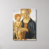 Madonna en kind, ongeveer 1470 canvas afdruk (Voorkant)