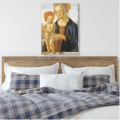 Madonna en kind, ongeveer 1470 canvas afdruk (Insitu (Slaapkamer))