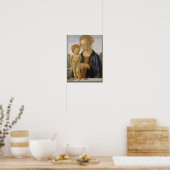 Madonna en kind, ongeveer 1470 poster (Keuken)