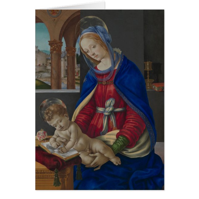 Madonna en kind, ongeveer 1483-4 (Voorkant)