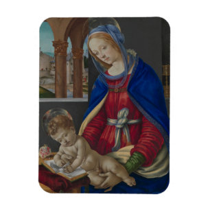 Madonna en kind, ongeveer 1483-4 magneet