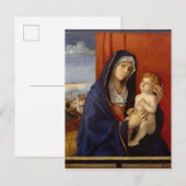 Madonna en Kind, ongeveer 1485 Briefkaart (Voorkant / Achterkant)