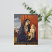 Madonna en Kind, ongeveer 1485 Briefkaart (Staand voorkant)