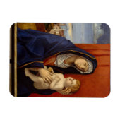 Madonna en Kind, ongeveer 1485 Magneet (Horizontaal)