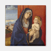 Madonna en Kind, ongeveer 1485 Magneet (Voorkant)