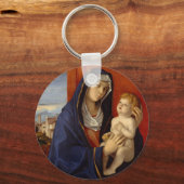 Madonna en Kind, ongeveer 1485 Sleutelhanger (Voorkant)