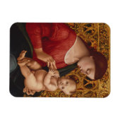 Madonna en Kind, ongeveer 1505-07 Magneet (Horizontaal)