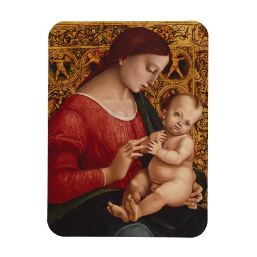 Madonna en Kind, ongeveer 1505-07 Magneet (Verticaal)