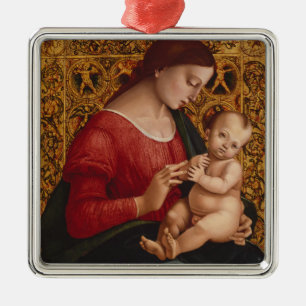 Madonna en Kind, ongeveer 1505-07 Metalen Ornament