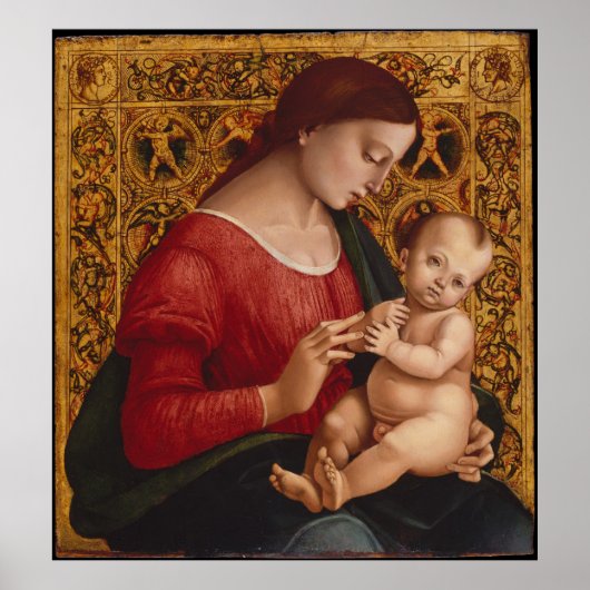 Madonna en Kind, ongeveer 1505-07 Poster (Voorkant)