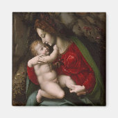 Madonna en kind, ongeveer 1520 magneet (Voorkant)