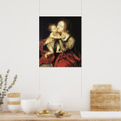 MADONNA EN KIND POSTER (Keuken)