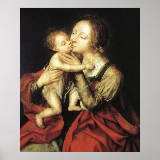 MADONNA EN KIND POSTER (Voorkant)