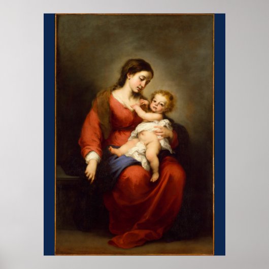 Madonna en kind ... Poster (Voorkant)