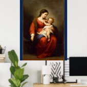 Madonna en kind ... Poster (Thuiskantoor)